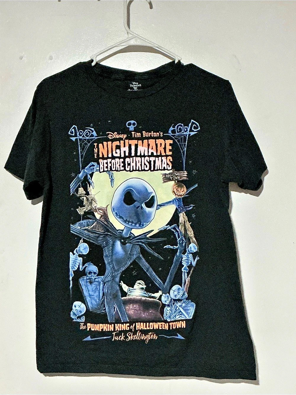 Disney The Nightmare Before Christmas Pumpkin King Jack Skellington T-Shirt Jack